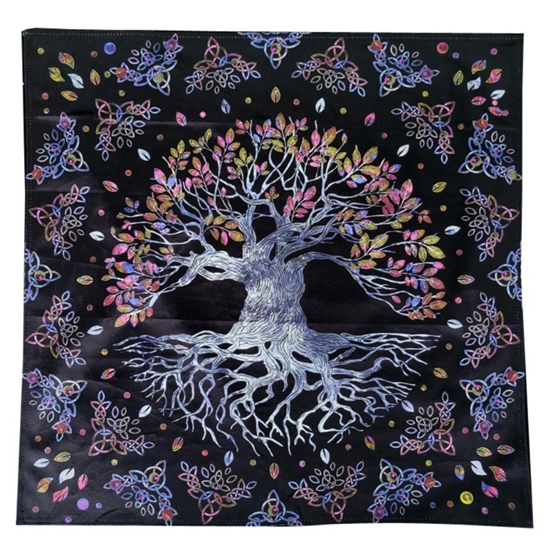 Khăn Trải Bàn Bói Tarot Hình Học 64x64cm