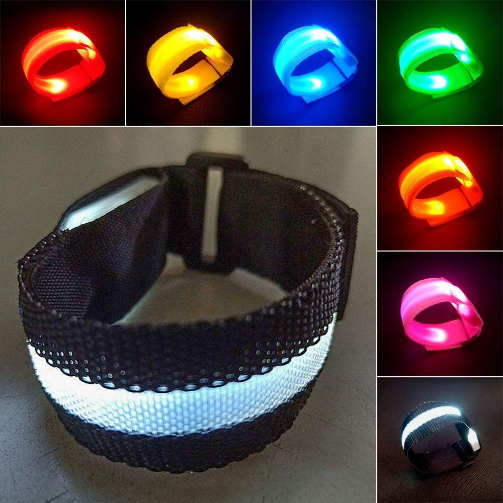 Vòng Đeo Tay Chạy Pin LAYOR1 Có 8 Màu Phát Sáng Trong Đêm