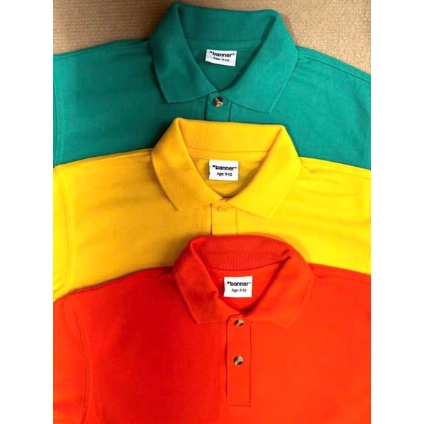 Áo polo bé trai banner xuất chuẩn sz 2Y-12Y nhiều màu satsunkid