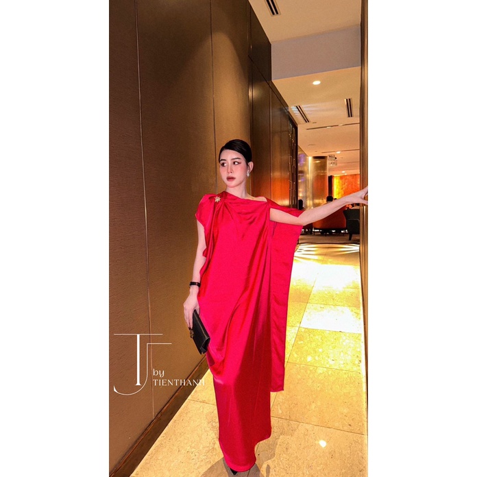 Váy lụa cao cấp Amora Dress TIÊN THANH CLOTHES