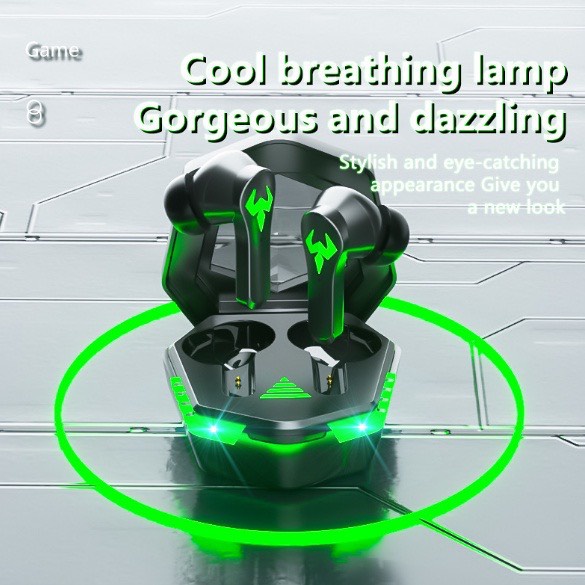 Tai nghe bluetooth 5.2 gaming N35 TWS tai phone pin trâu thể thao nhét tai không độ trễ âm thanh vòm 9D,Bass Căng