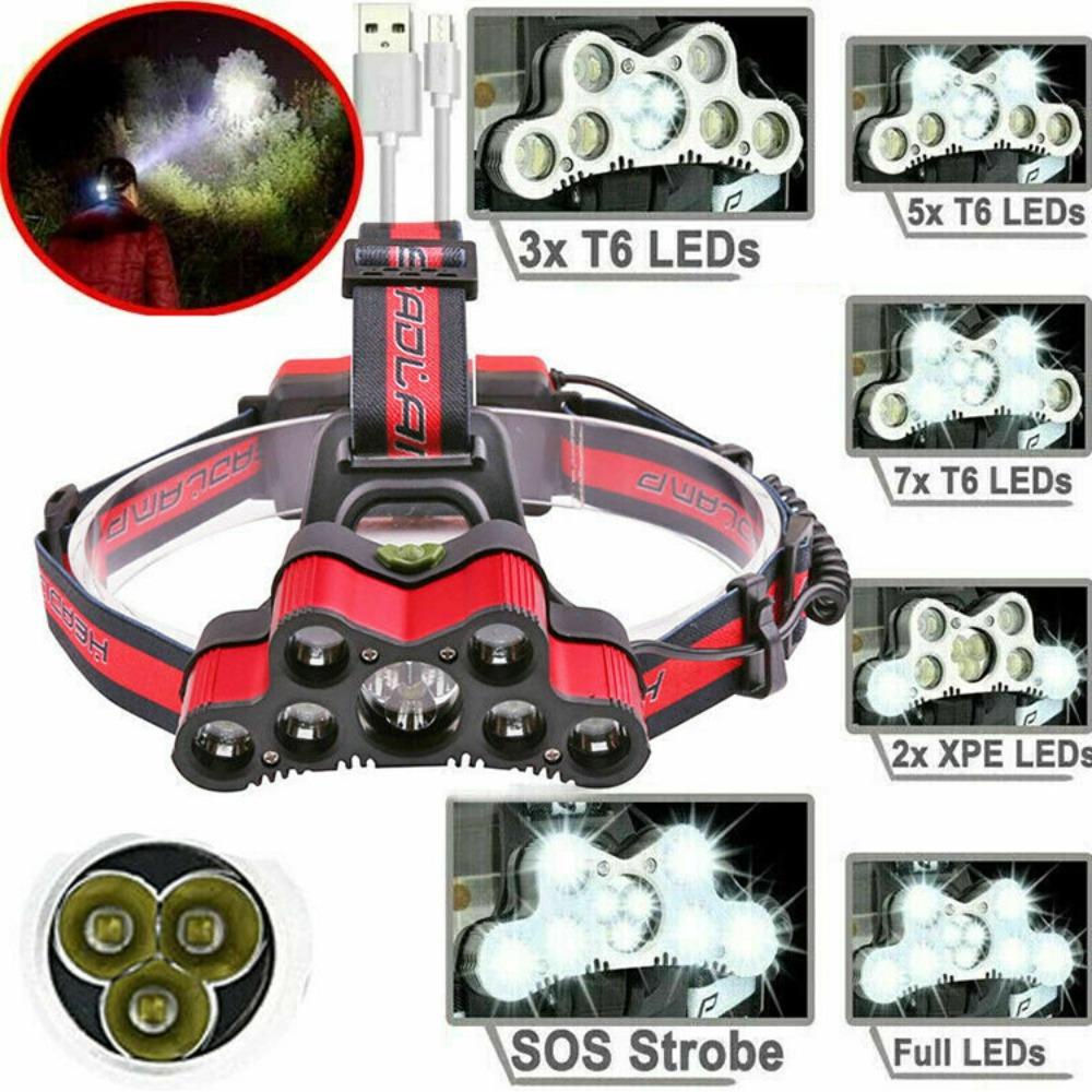 Đèn Led Đeo Trán Tiện Dụng Khi Đi Cắm Trại