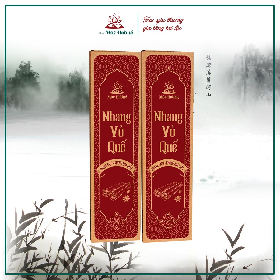 Nhang Thiên Nhiên Nhang Sạch Mộc Hương TN - AT 100% Tự Nhiên set 3 hương bất kỳ