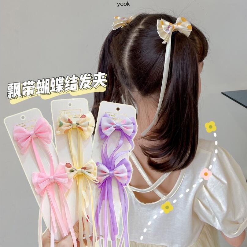 Kẹp Tóc Nơ Trẻ Em Dễ Thương yooko