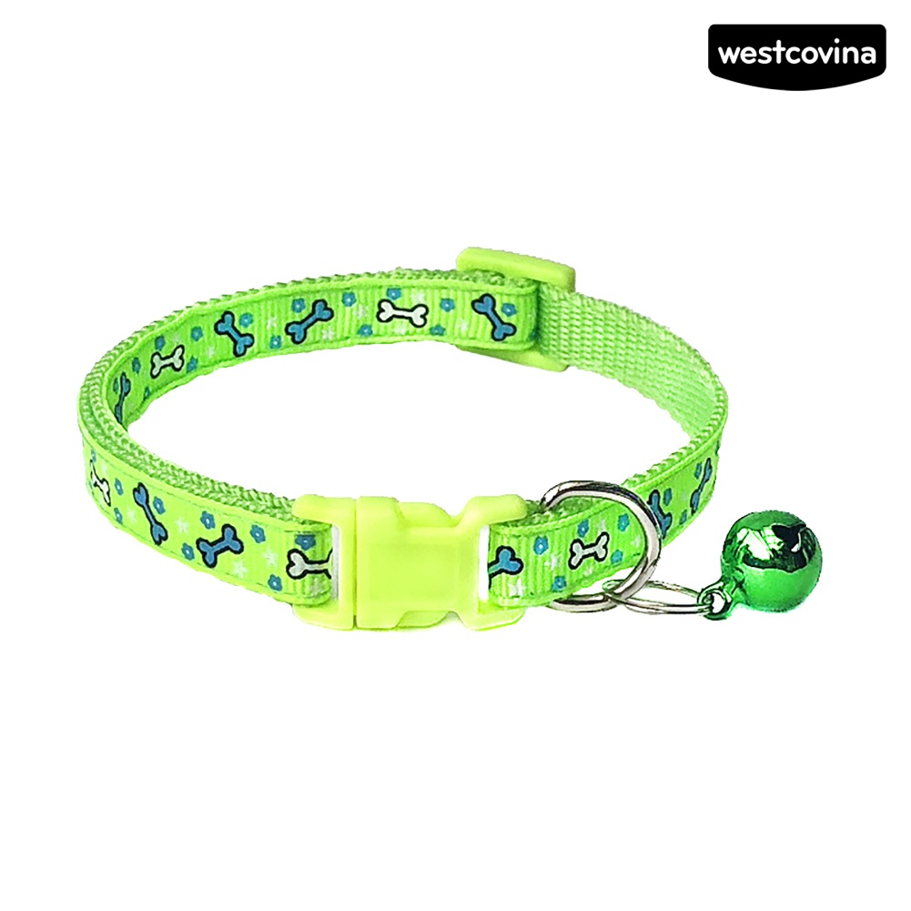 [COD]♘Vòng Cổ Họa Tiết Xương Cho Thú Cưng