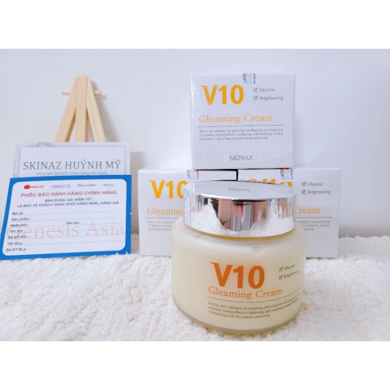 KEM V10 SKINAZ HÀNG CÔNG TY + QUÀ TẶNG