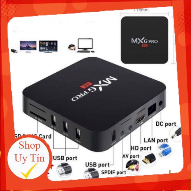 SHOP YÊU THÍCH TV box MXQ PRO 4K tham gia CHO toàn bộ TV RAM2G+16G ANDROID 11 gia sỈ ...