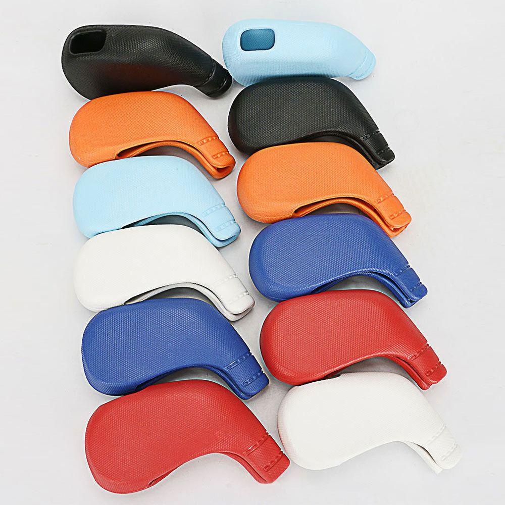 Set 9 Vỏ Bọc Đầu Gậy Đánh Golf Bằng TPE Cổ Dài