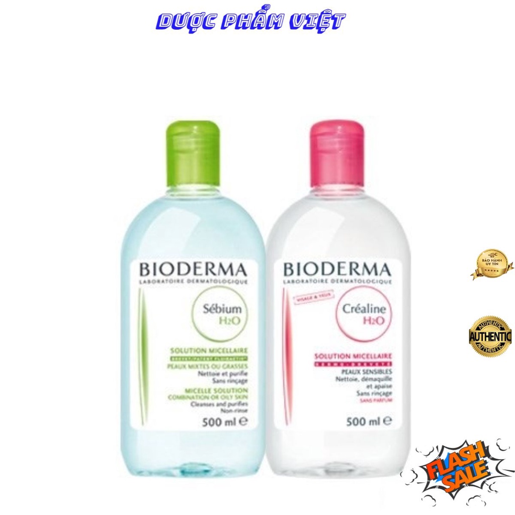 Nước tẩy trang cho da nhạy cảm Bioderma