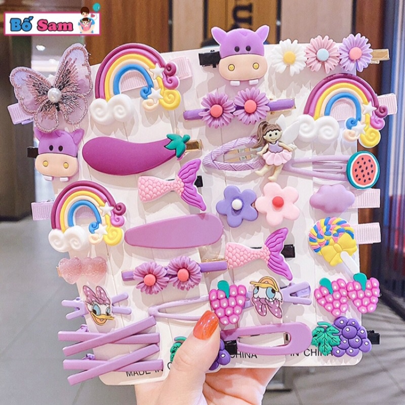 Séc kẹp tóc bé gái