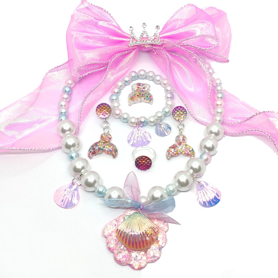 Đầm Hóa Trang Nàng Tiên Cá Cho Bé Gái