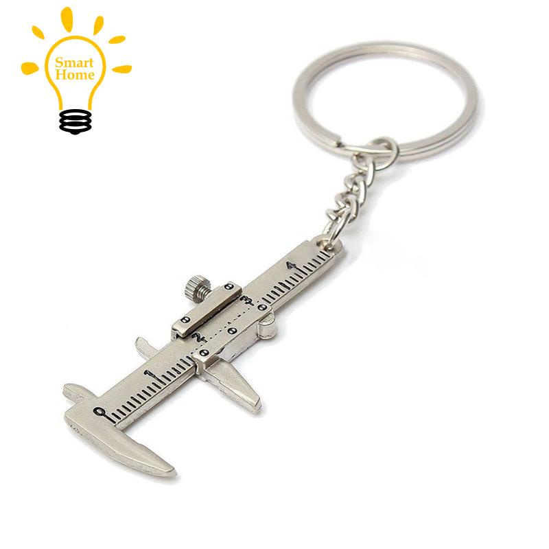 Dụng Cụ Đo Kích Thước Mini 10CM Có Móc Khóa