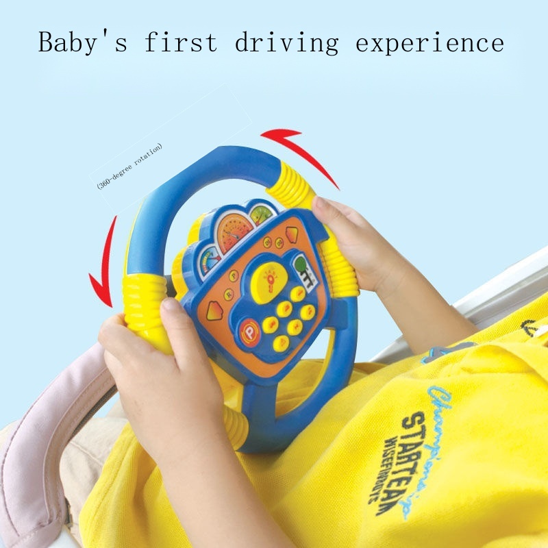 Vô Lăng Xe Hơi Đồ Chơi Cho Bé