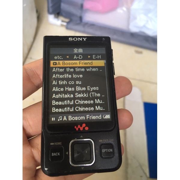 Máy nghe nhạc sony wm a916 4g