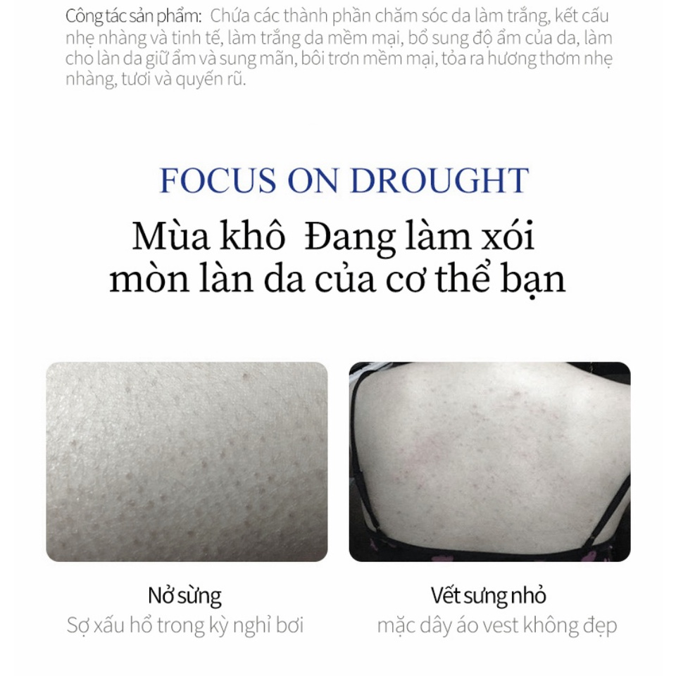 Kem Dưỡng Trắng Da Toàn Thân 300G Làm Trắng Da Dưỡng Ẩm Dưỡng Ẩm Làm Trắng Da Chăm Sóc Cơ Thể | BigBuy360 - bigbuy360.vn