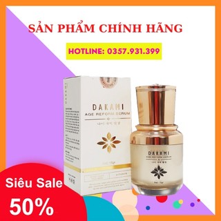 DAKAMI Serum chống lão hóa sau 20 ngày xóa mờ nám tàn nhang nhanh chóng tặng mặt nạ Collagen tươi Soonacos Chính Hãng