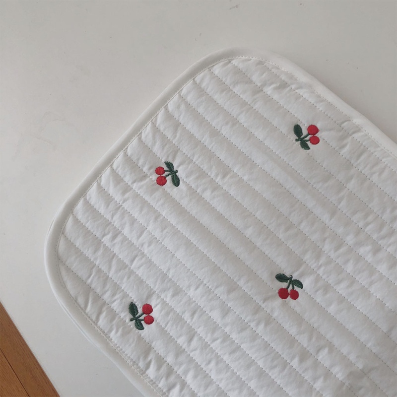 Vỏ Gối Cotton Mềm Thoáng Khí Thêu Hình Dễ Thương Cho Bé Sơ Sinh