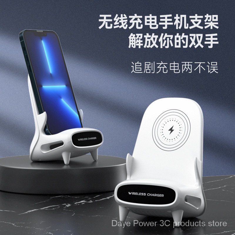 Đế Sạc Nhanh Không Dây 15W Có Nam Châm Đa Năng Cho Điện Thoại Di Động