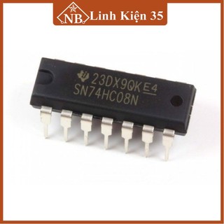 IC 74HC08 2-Input AND DIP14