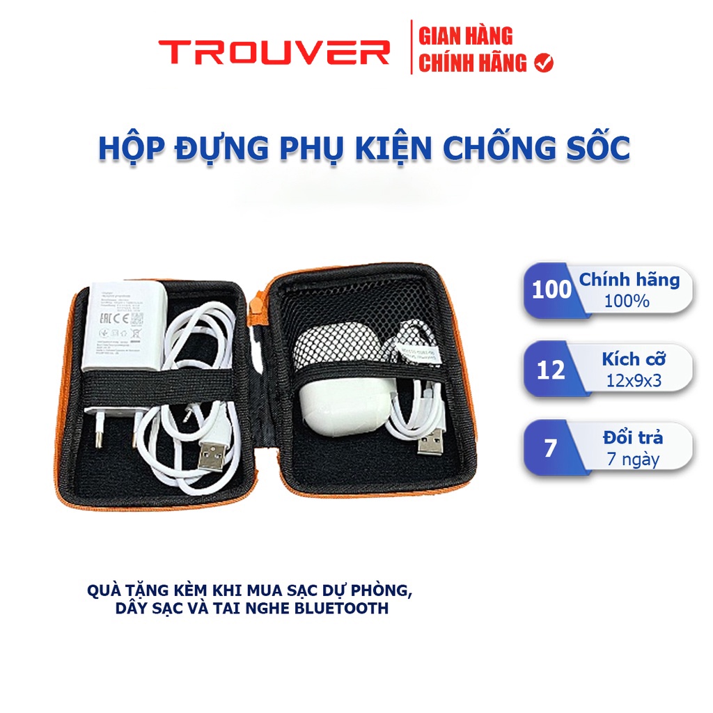 Hộp Đựng Phụ Kiên Chống Sốc Chống Nước Yoobao Case, Nhỏ Gọn Và Tiện Lợi