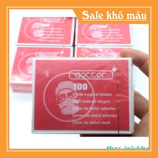 Dao rạch mụn hộp 100 chiếc