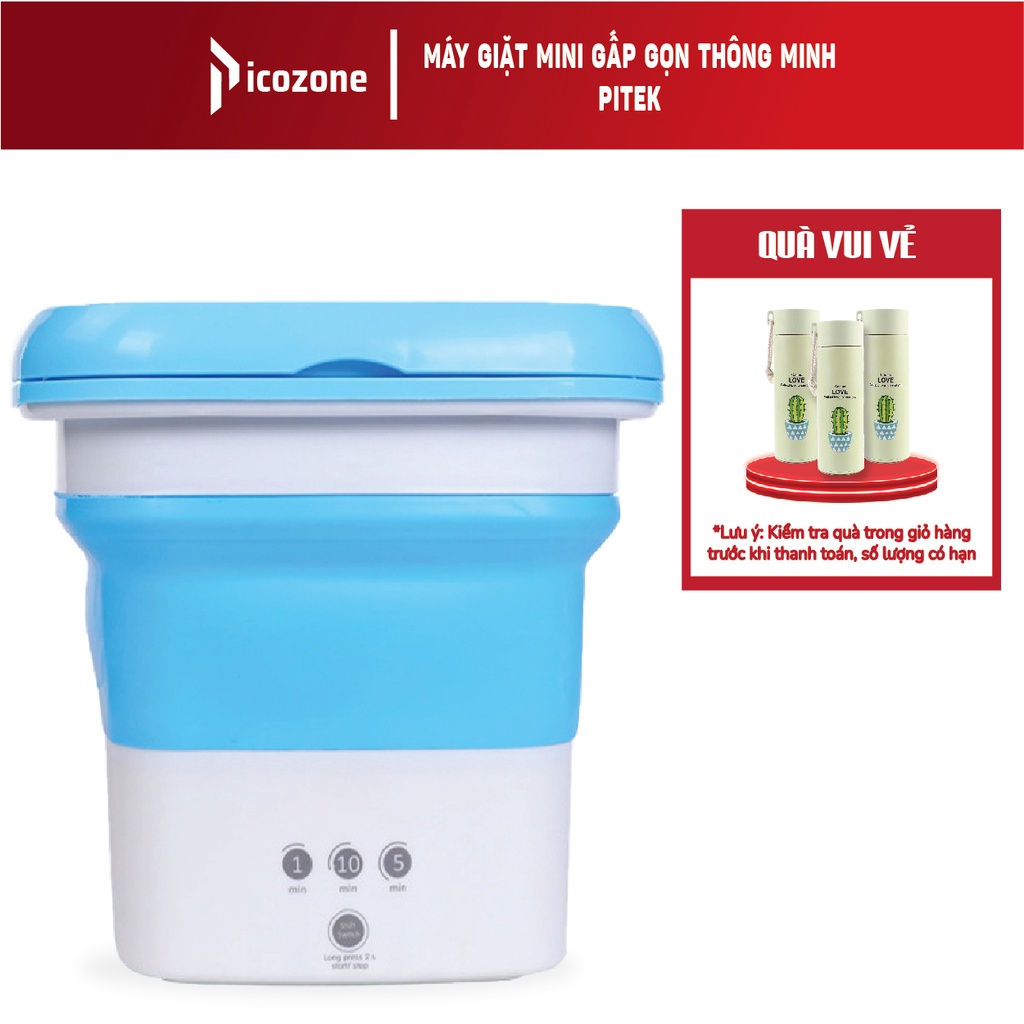 Máy giặt mini gấp gọn giặt đồ lót, giặt quần áo trẻ em dung tích 2kg quần áo - Pico Zone