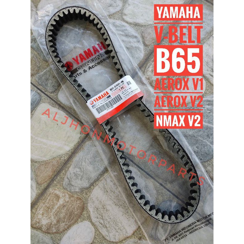 YAMAHA Phụ Kiện 100% V-BELT B65 AEROX V1 V2, NMAX V2 V2.1, B65-E7641-00