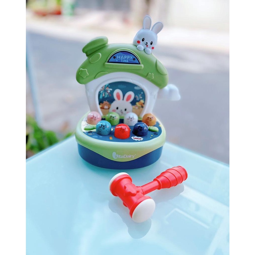 Đồ chơi đập chuột mini có nhạc cho bé