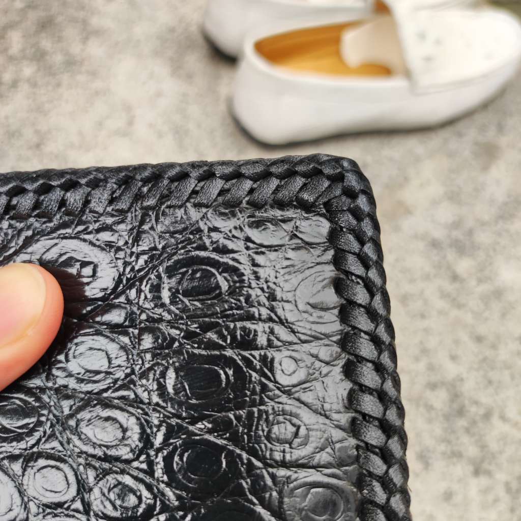 Ví full Da bụng cá sấu trong ngoài!