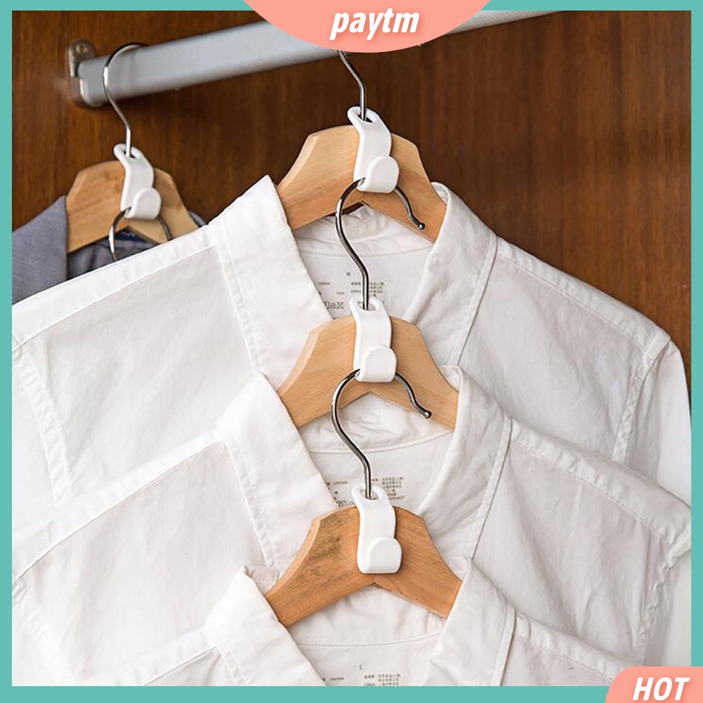 [PTM] Set 12 Móc Nối Mini Cho Tủ Quần Áo / Móc Treo Đồ Tiện Dụng