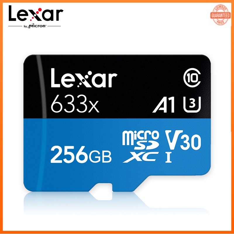 Thẻ Nhớ Micro SD Tốc Độ Cao 633x Tốc Độ Cao Tối Đa 95M / s Class10 633x TF Card 32GB 64GB 128GB 512GB 256GB