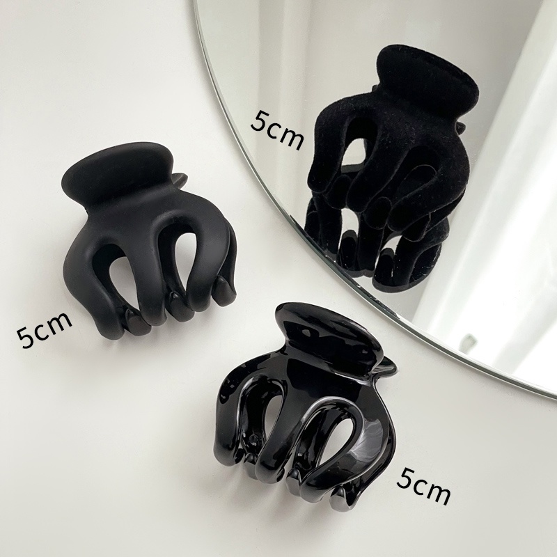 Kẹp Tóc Hình Cá Mập Màu Đen Thời Trang Cho Nữ