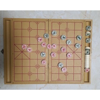 Bộ Cờ Tướng 2 ngăn có Cờ (hàng cao cấp)
