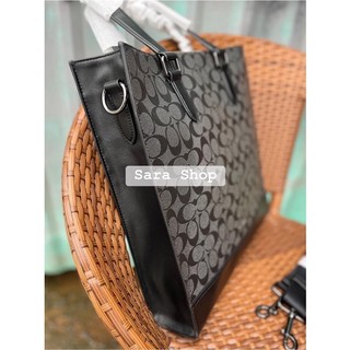 [Auth_Sale] Túi Coach nam dáng cặp C3232 để laptop