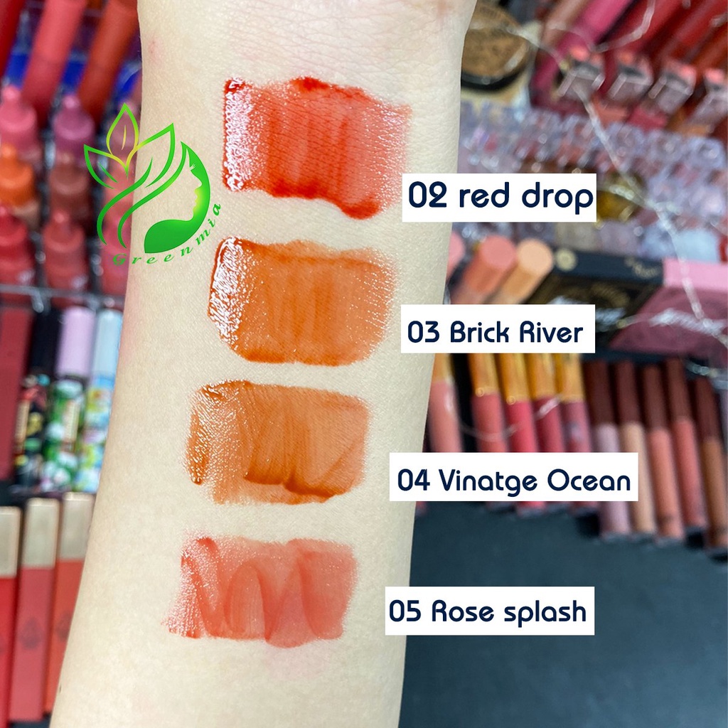 Son Romand Bóng Glasting Water Tint Hàn Quốc Full Màu 5G