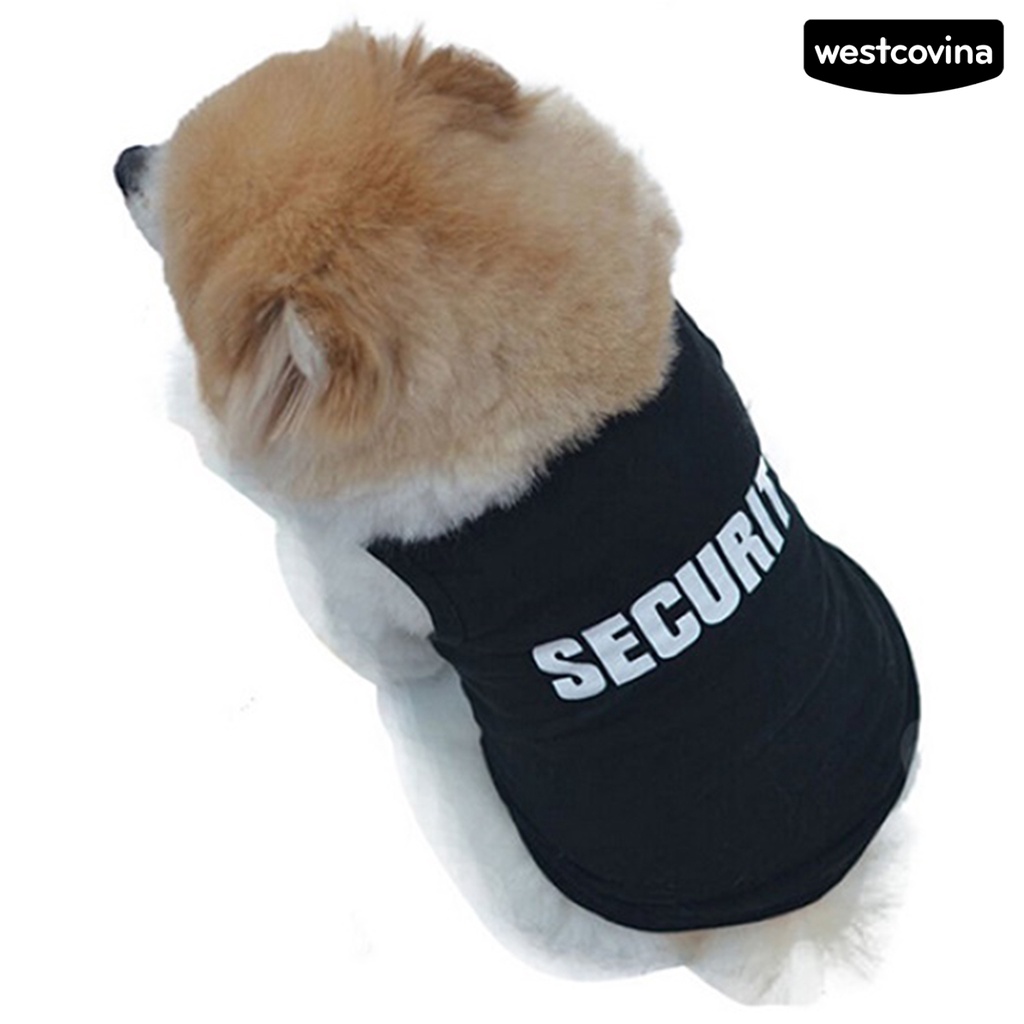 [COD]♘Áo Thun In Chữ Dễ Thương Cho Thú Cưng