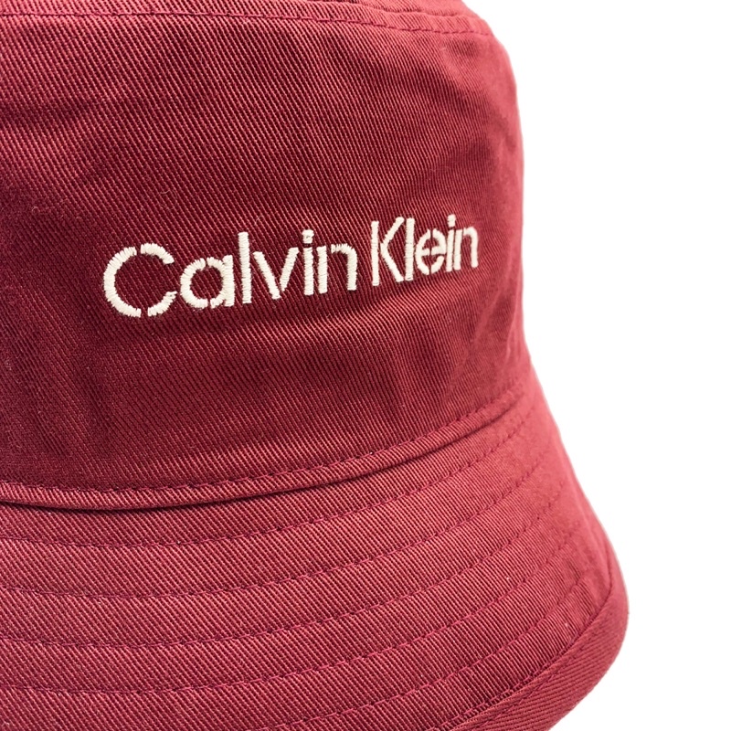 Mũ Calvin Klein Monogram Logo Wine