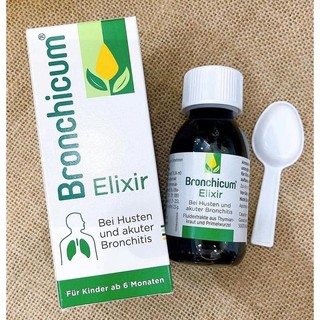 Siro Bronchicum Elixir Đức 100ml cho trẻ từ 6 tháng tuổi