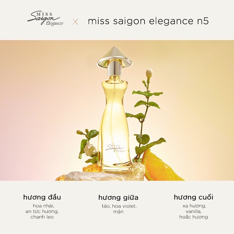 Nước hoa miss Sài gòn  N5 vàng đồng