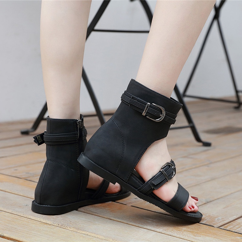 Giày Sandal Đế Xuồng Cao Hở Ngón Thoải Mái Thời Trang Xuân Hè 2023