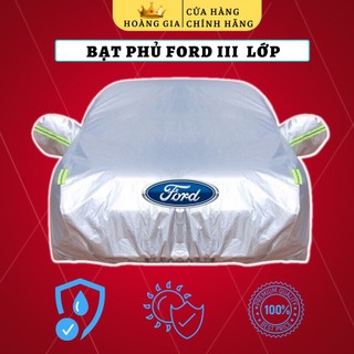 Bạt phủ ô tô - bạt phủ xe ô tô ford ecosport, everest, escape, focus, explorer, ranger - chất liệu bạt tráng nhôm 3 lớp