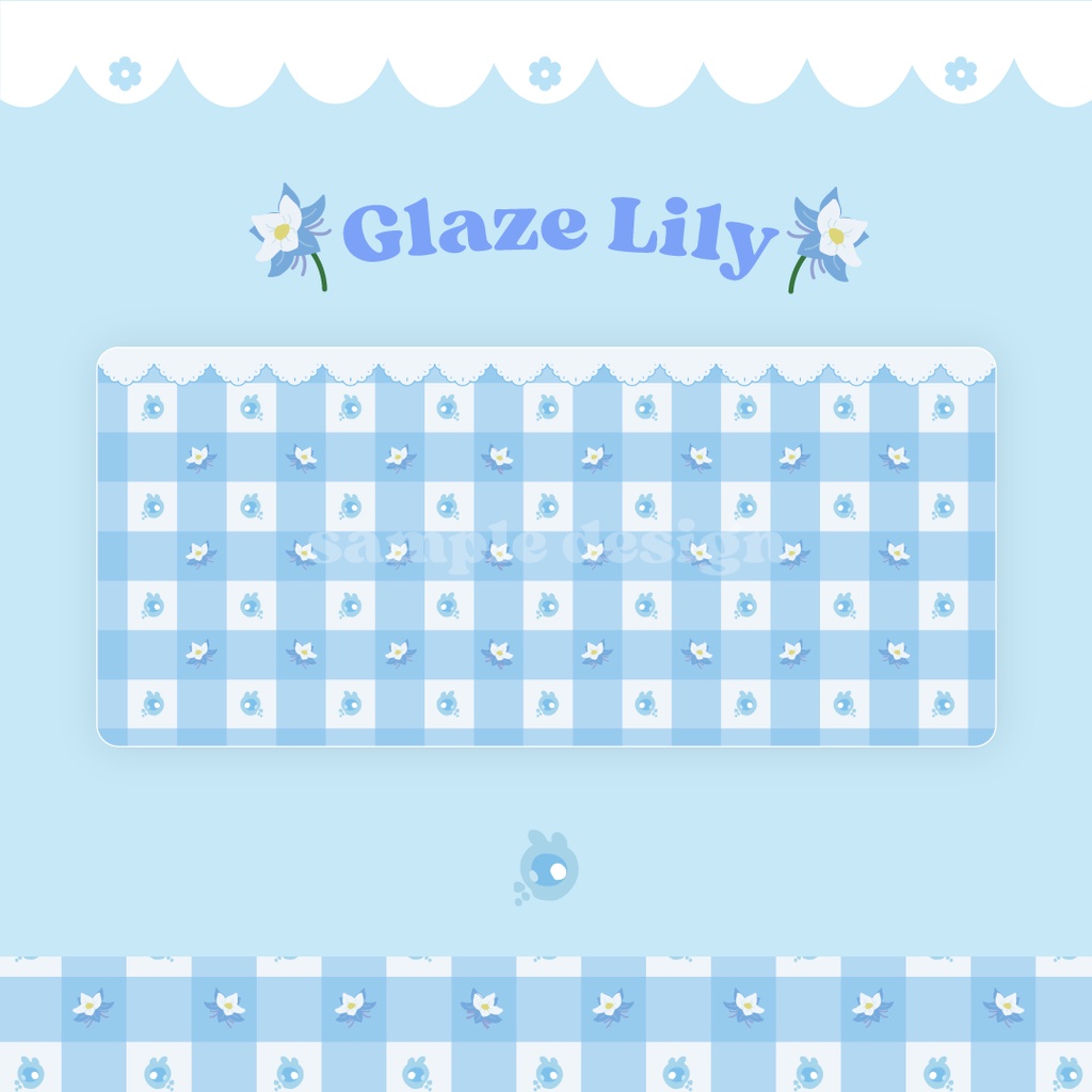 Tấm lót chuột  Genshin impact flower  - Antidote Studio