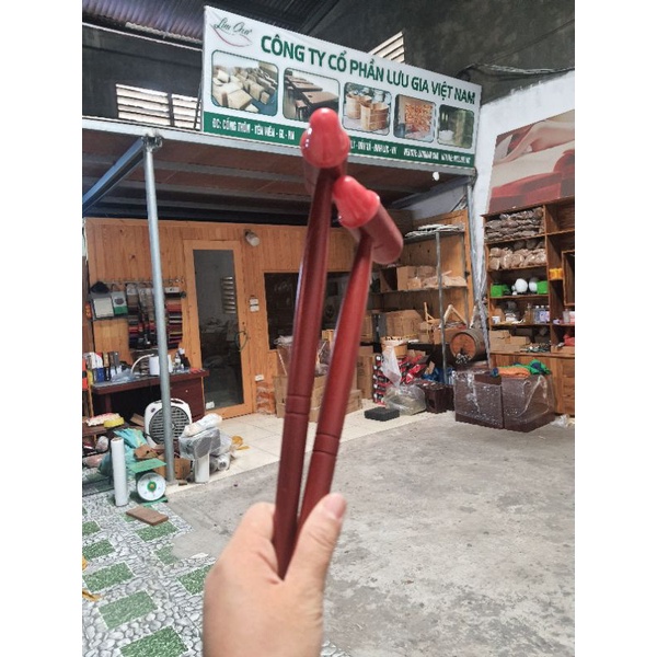 Búa gỗ chuyên dùng trong mat-xa chân / Búa gỗ có đầu silicon/ Búa đấm massage cho cơ thể