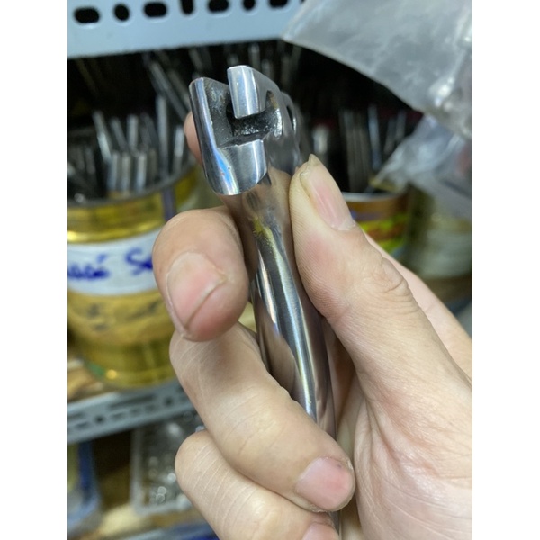 Tay thắng đùm inox đặc gắn dream - cub