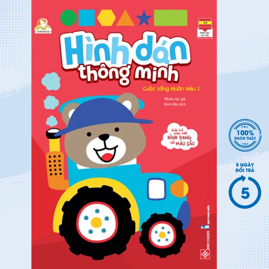 Sách - Hình Dán Thông Minh - Cuộc Sống Muôn Màu 1 - DTI