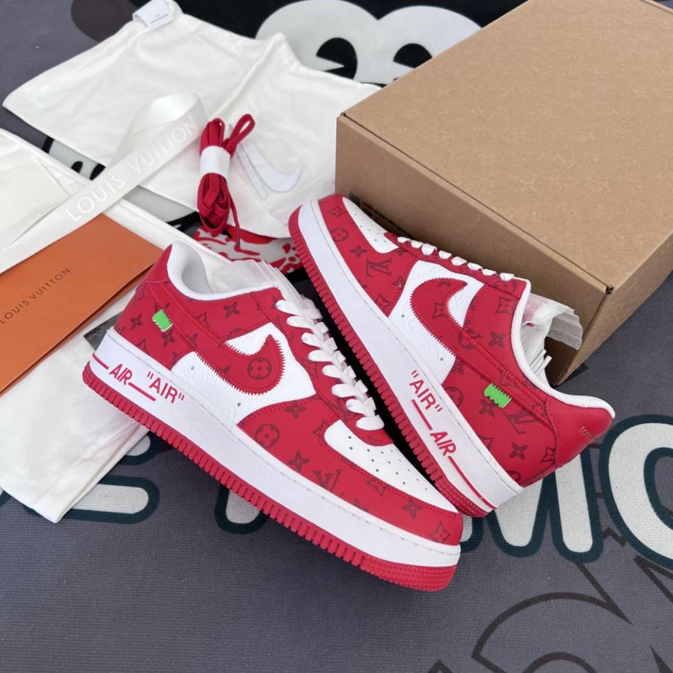 Giày Nike_LV AF1, Giày Air Force 1 LV 3 Phiên Bản Màu Sắc Nam Nữ Thể Thao Thời Trang Hàng Cao Cấp Full BoxTất vớ nam nữ