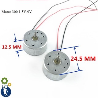 1 cái Motor 300 điện áp 1.5V-9V