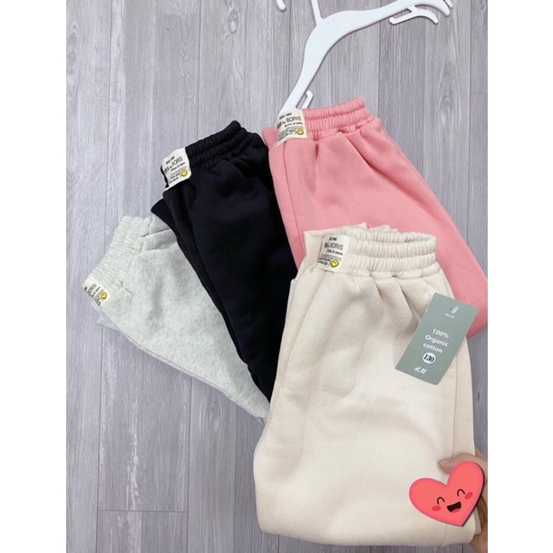 SET 4 QUẦN NỈ BÔNG ĐÁP LOGO BG