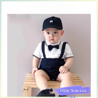Set đồ công tử mặc thôi nôi, đầy tháng, chụp ảnh, đi tiệc, đi chơi cho bé trai (6-15kg)