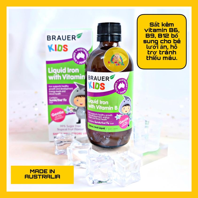 Brauer Liquid Iron with Vitamin B 1y+